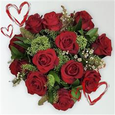  Red Kisses by the Dozen